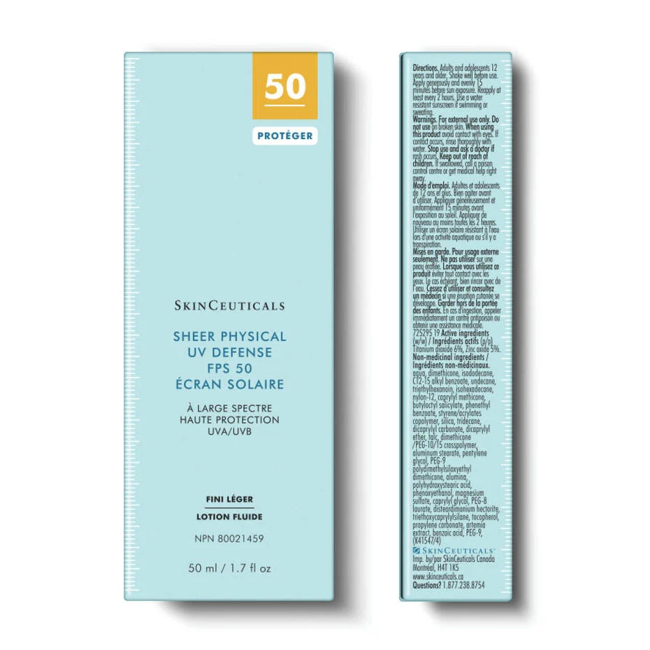 SkinCeuticals Sheer Physical UV Defense SPF 50